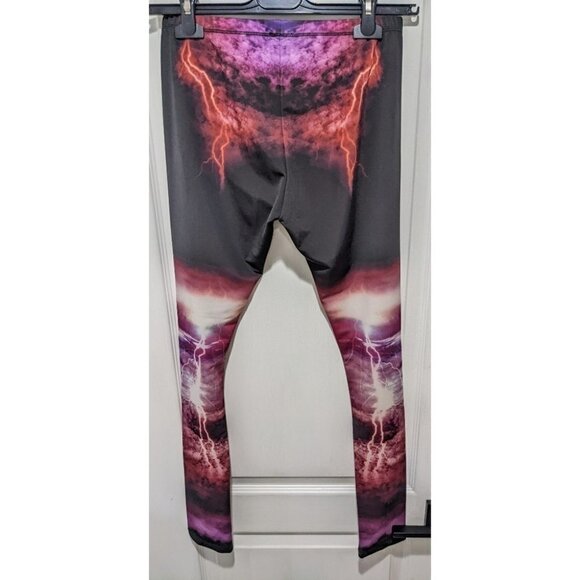 Mcq Alexander Mcqueen | Lightning Print Leggings - Picture 3 of 9